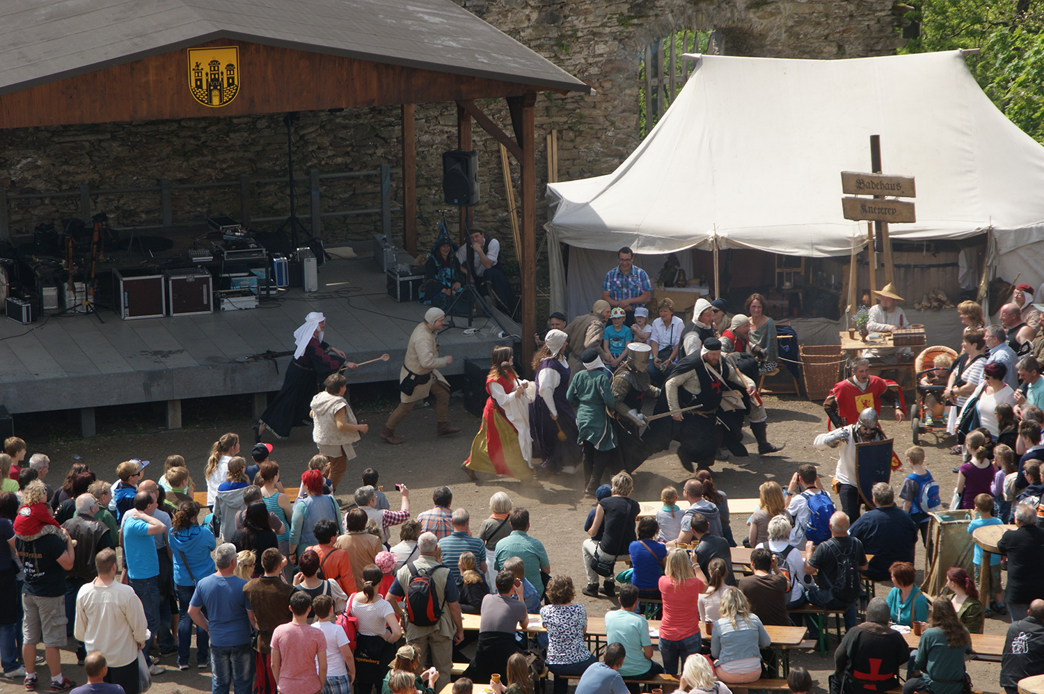 Burgfest Wolkenstein