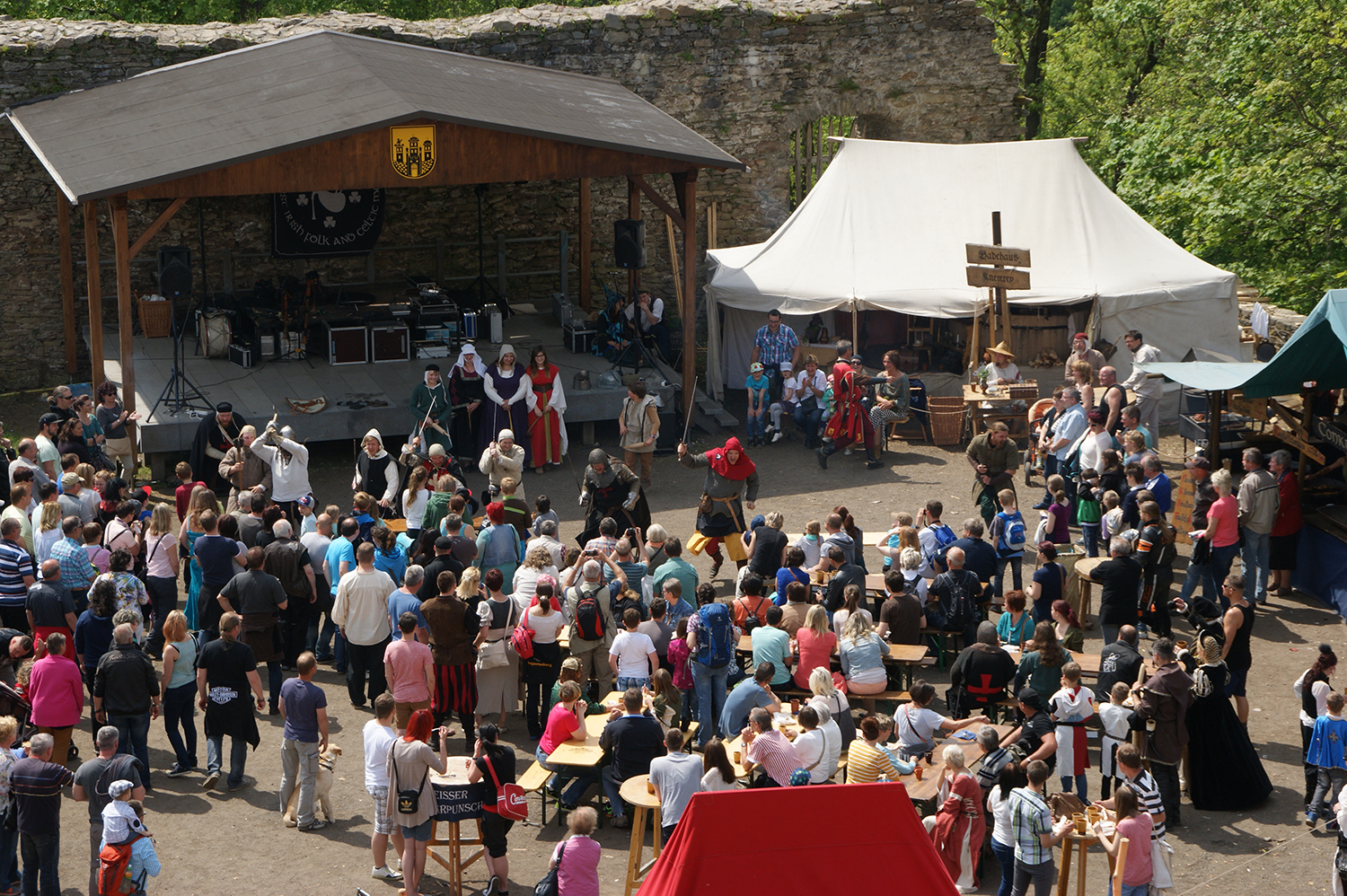 Burgfest Wolkenstein